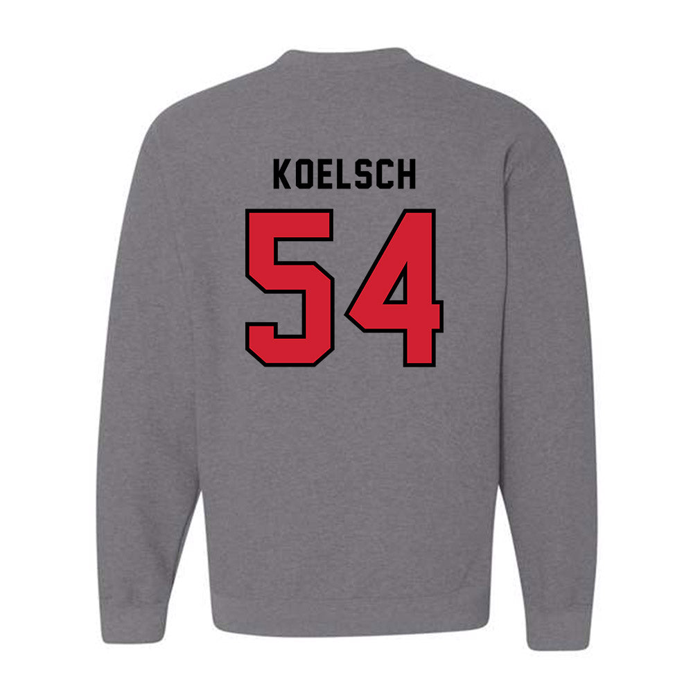 Northeastern - NCAA Men's Basketball : Liam Koelsch - Classic Shersey Crewneck Sweatshirt-1