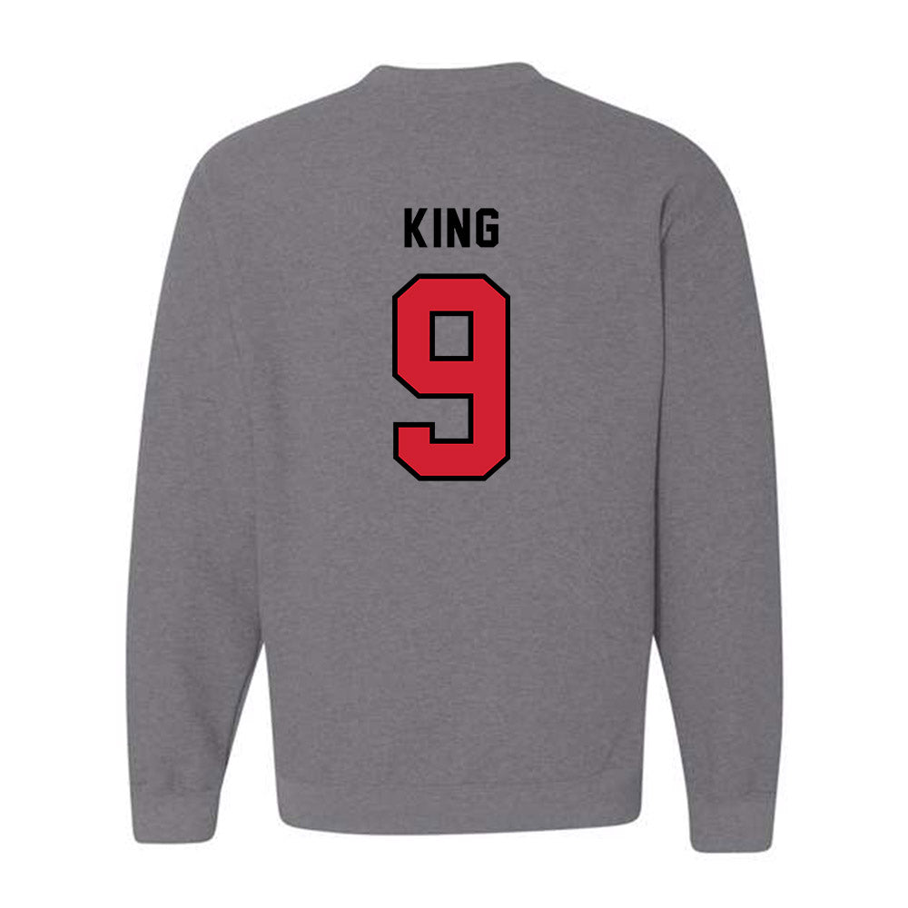 Northeastern - NCAA Men's Basketball : Rashad King - Classic Shersey Crewneck Sweatshirt-1