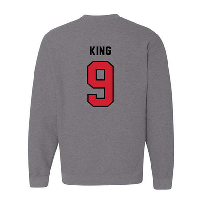 Northeastern - NCAA Men's Basketball : Rashad King - Classic Shersey Crewneck Sweatshirt-1