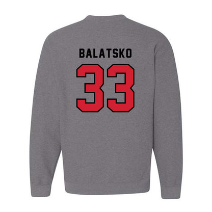 Northeastern - NCAA Men's Soccer : Sergey Balatsko - Classic Shersey Crewneck Sweatshirt-1