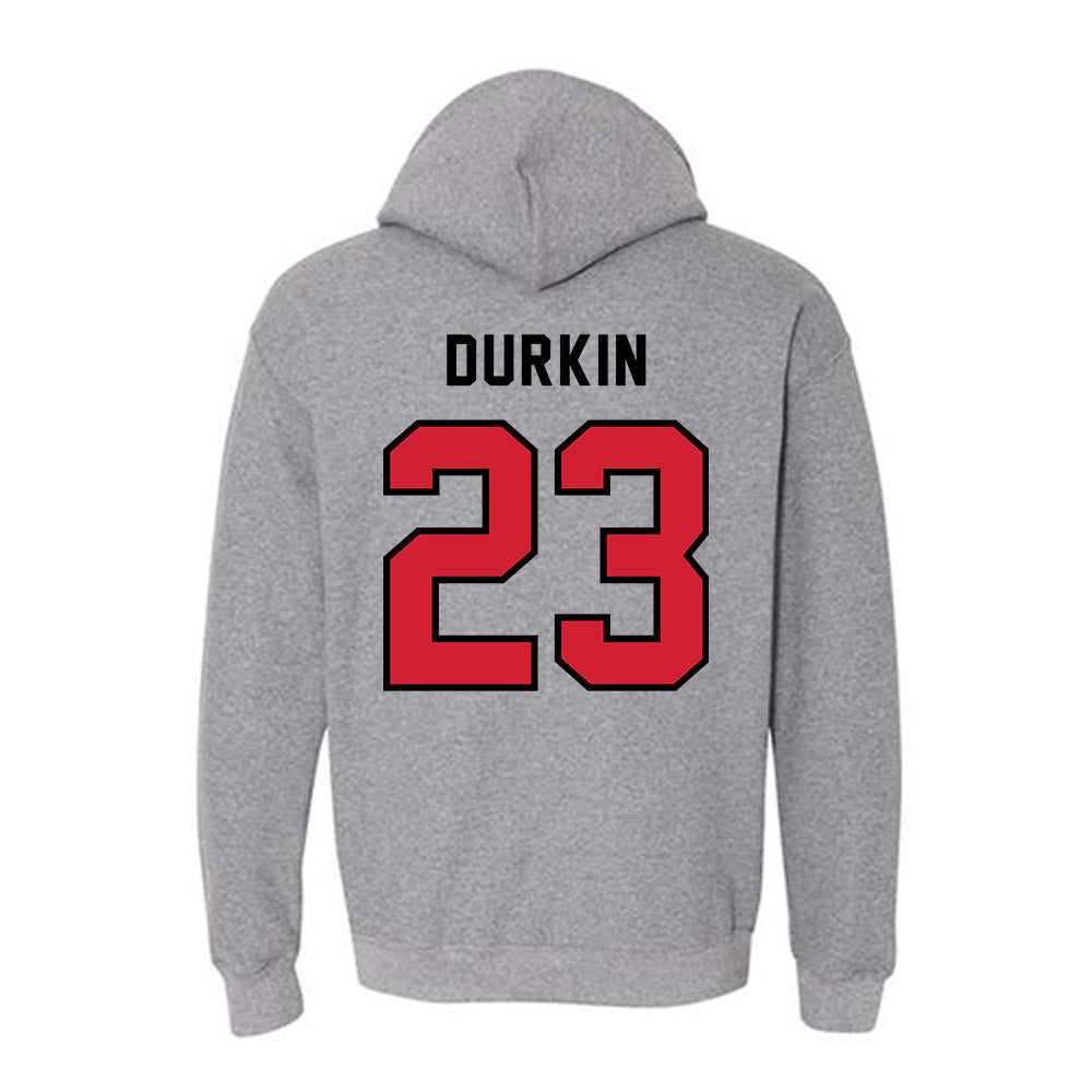 Northeastern - NCAA Women's Soccer : Bridget Durkin - Classic Shersey Hooded Sweatshirt-1