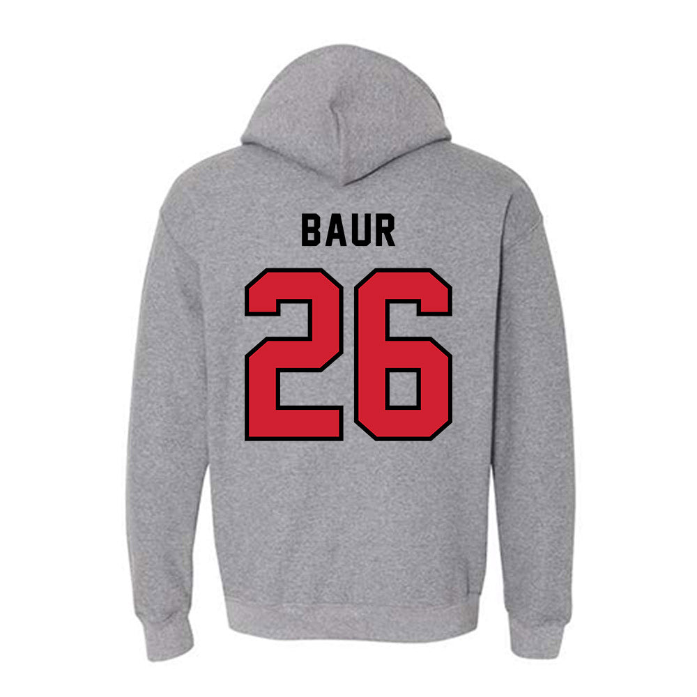 Northeastern - NCAA Women's Soccer : Scarlett Baur - Classic Shersey Hooded Sweatshirt-1