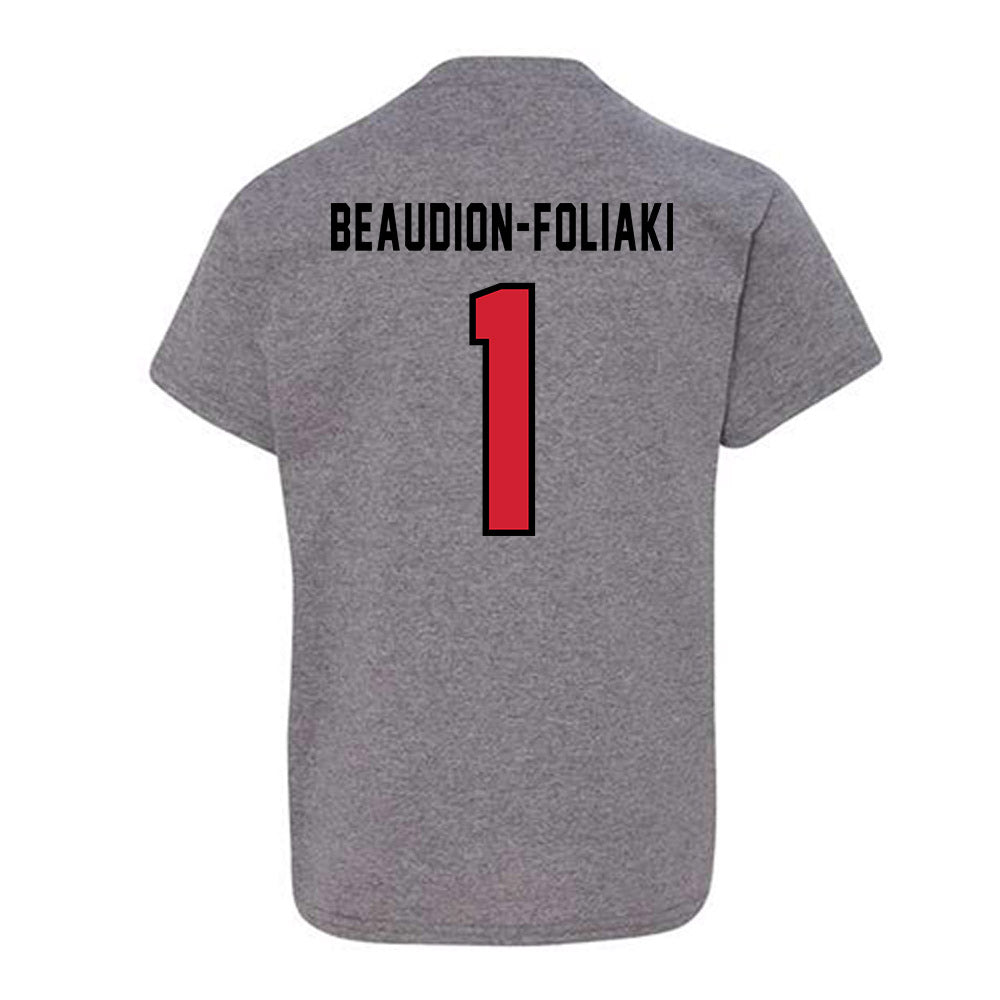 Northeastern - NCAA Women's Basketball : Kailee Beaudion-Foliaki - Classic Shersey Youth T-Shirt-1