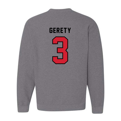 Northeastern - NCAA Baseball : Ryan Gerety - Classic Shersey Crewneck Sweatshirt-1