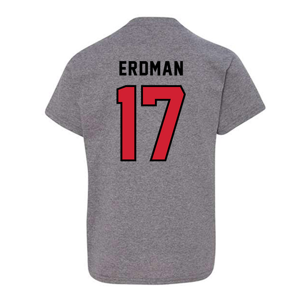 Northeastern - NCAA Men's Ice Hockey : Griffin Erdman - Classic Shersey Youth T-Shirt-1