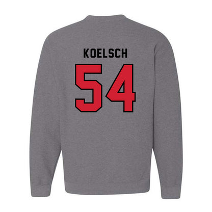 Northeastern - NCAA Men's Basketball : Liam Koelsch - Classic Shersey Crewneck Sweatshirt-1