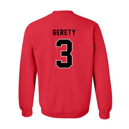 Northeastern - NCAA Baseball : Ryan Gerety - Classic Shersey Crewneck Sweatshirt-1