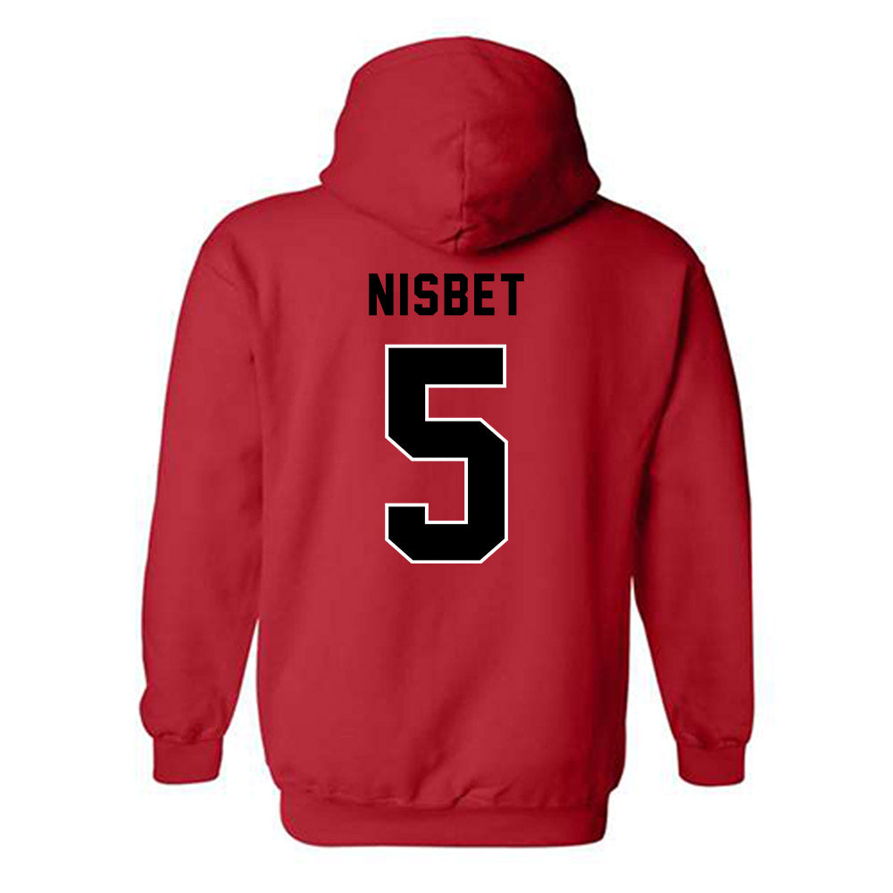 Northeastern - NCAA Women's Volleyball : Reagan Nisbet - Classic Shersey Hooded Sweatshirt-1