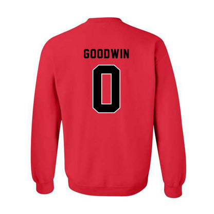 Northeastern - NCAA Men's Basketball : Josh Goodwin - Classic Shersey Crewneck Sweatshirt-1
