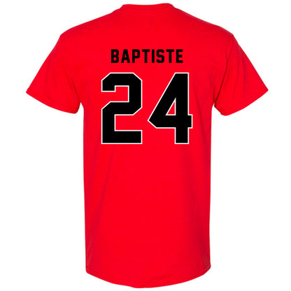 Northeastern - NCAA Men's Basketball : Sage Baptiste - Classic Shersey T-Shirt-1