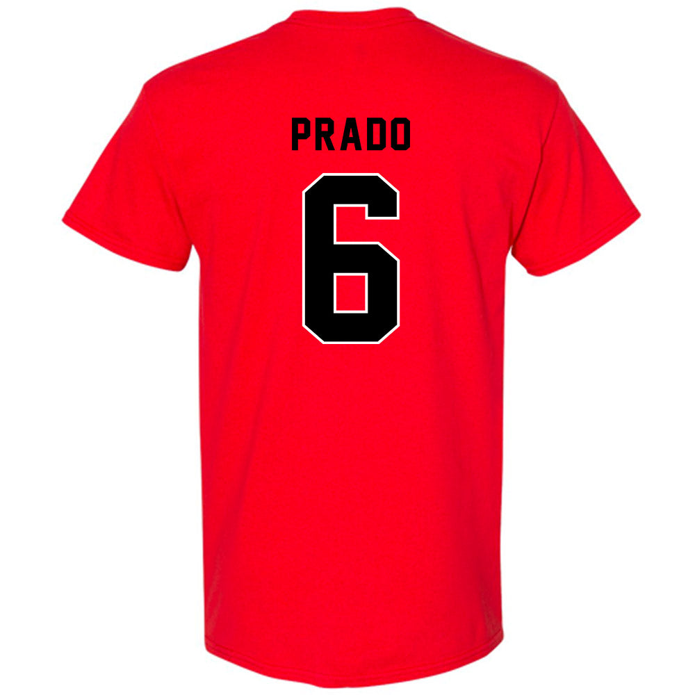 Northeastern - NCAA Men's Soccer : Jaden Prado - Classic Shersey T-Shirt-1