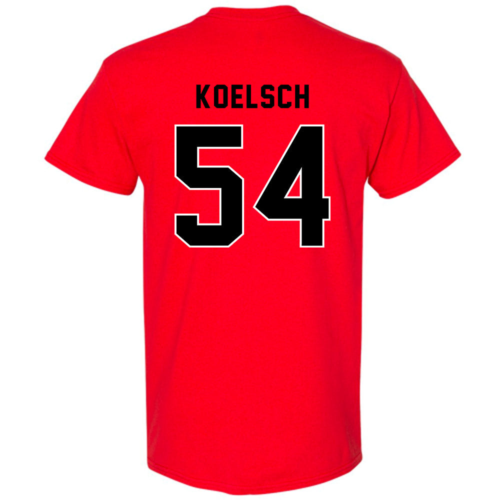 Northeastern - NCAA Men's Basketball : Liam Koelsch - Classic Shersey T-Shirt-1
