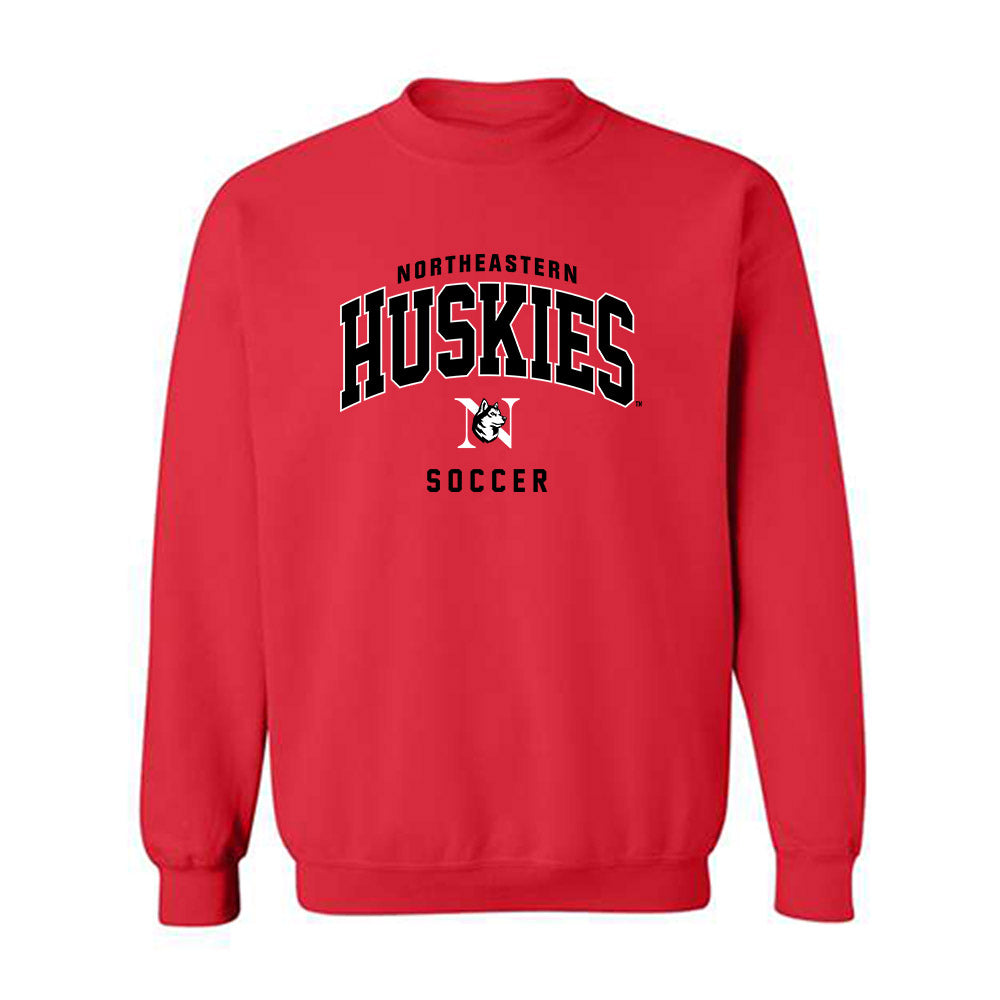 Northeastern - NCAA Men's Soccer : Christoph Schurz - Classic Shersey Crewneck Sweatshirt-0