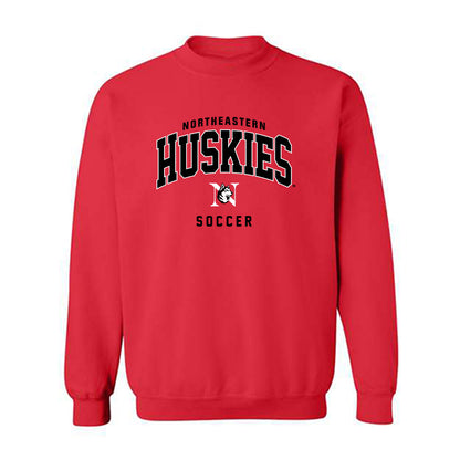 Northeastern - NCAA Men's Soccer : Christoph Schurz - Classic Shersey Crewneck Sweatshirt-0