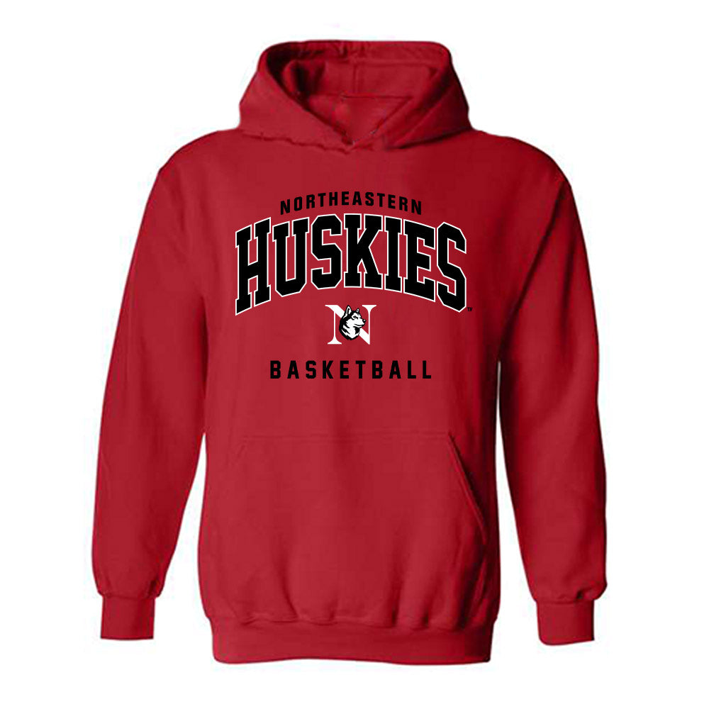 Northeastern - NCAA Men's Basketball : Dorian Grosber - Classic Shersey Hooded Sweatshirt-0