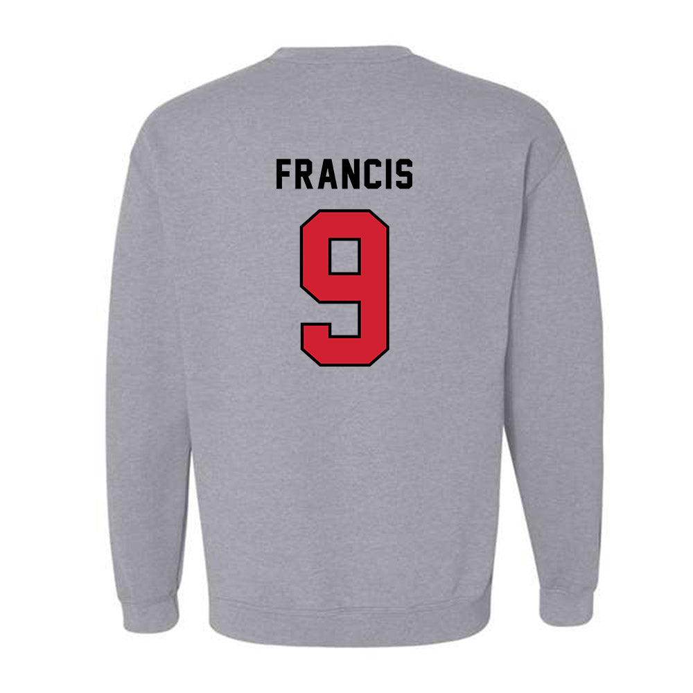 Northeastern - NCAA Men's Basketball : Tyler Francis - Classic Shersey Crewneck Sweatshirt-1