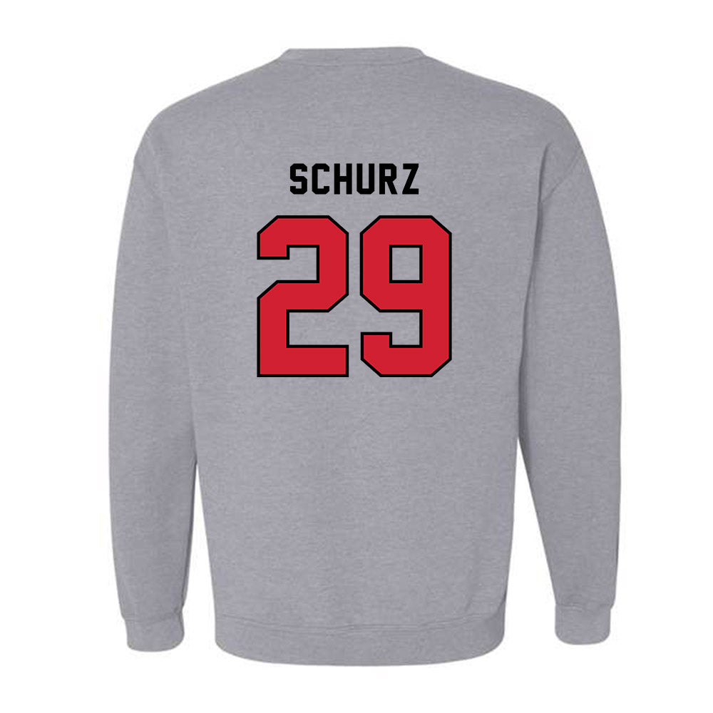 Northeastern - NCAA Men's Soccer : Christoph Schurz - Classic Shersey Crewneck Sweatshirt-1