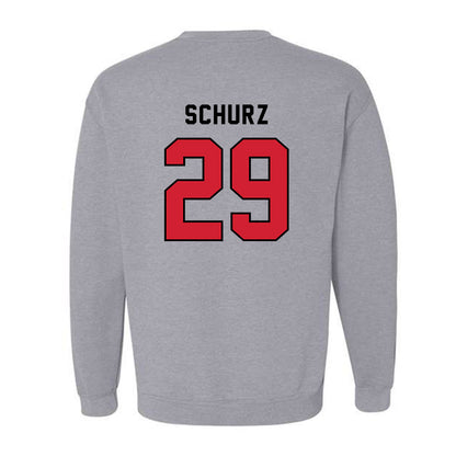 Northeastern - NCAA Men's Soccer : Christoph Schurz - Classic Shersey Crewneck Sweatshirt-1