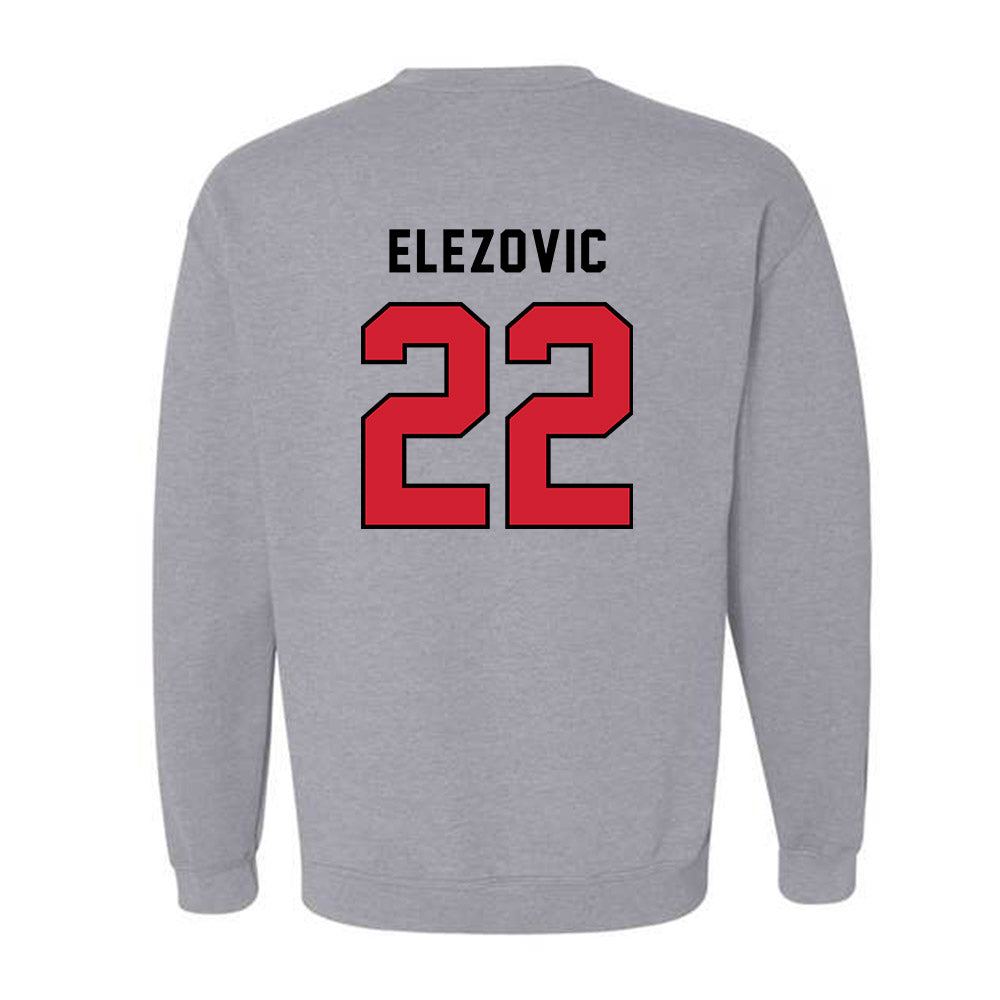 Northeastern - NCAA Men's Basketball : Haris Elezovic - Classic Shersey Crewneck Sweatshirt-1