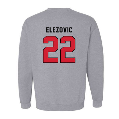 Northeastern - NCAA Men's Basketball : Haris Elezovic - Classic Shersey Crewneck Sweatshirt-1