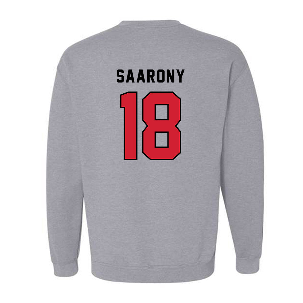 Northeastern - NCAA Men's Soccer : Shai Saarony - Classic Shersey Crewneck Sweatshirt-1