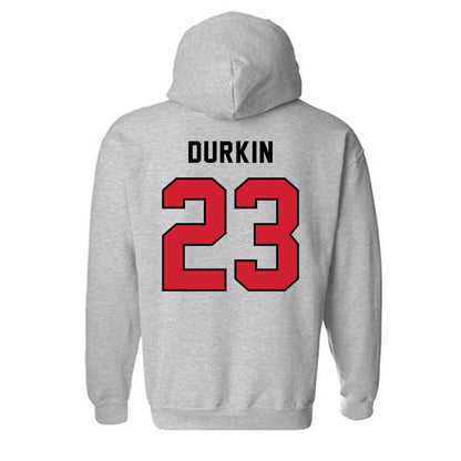 Northeastern - NCAA Women's Soccer : Bridget Durkin - Classic Shersey Hooded Sweatshirt-1
