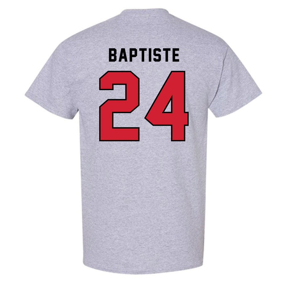 Northeastern - NCAA Men's Basketball : Sage Baptiste - Classic Shersey T-Shirt-1