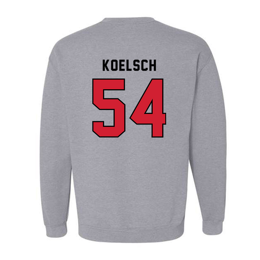 Northeastern - NCAA Men's Basketball : Liam Koelsch - Classic Shersey Crewneck Sweatshirt-1