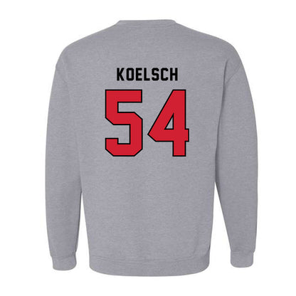 Northeastern - NCAA Men's Basketball : Liam Koelsch - Classic Shersey Crewneck Sweatshirt-1