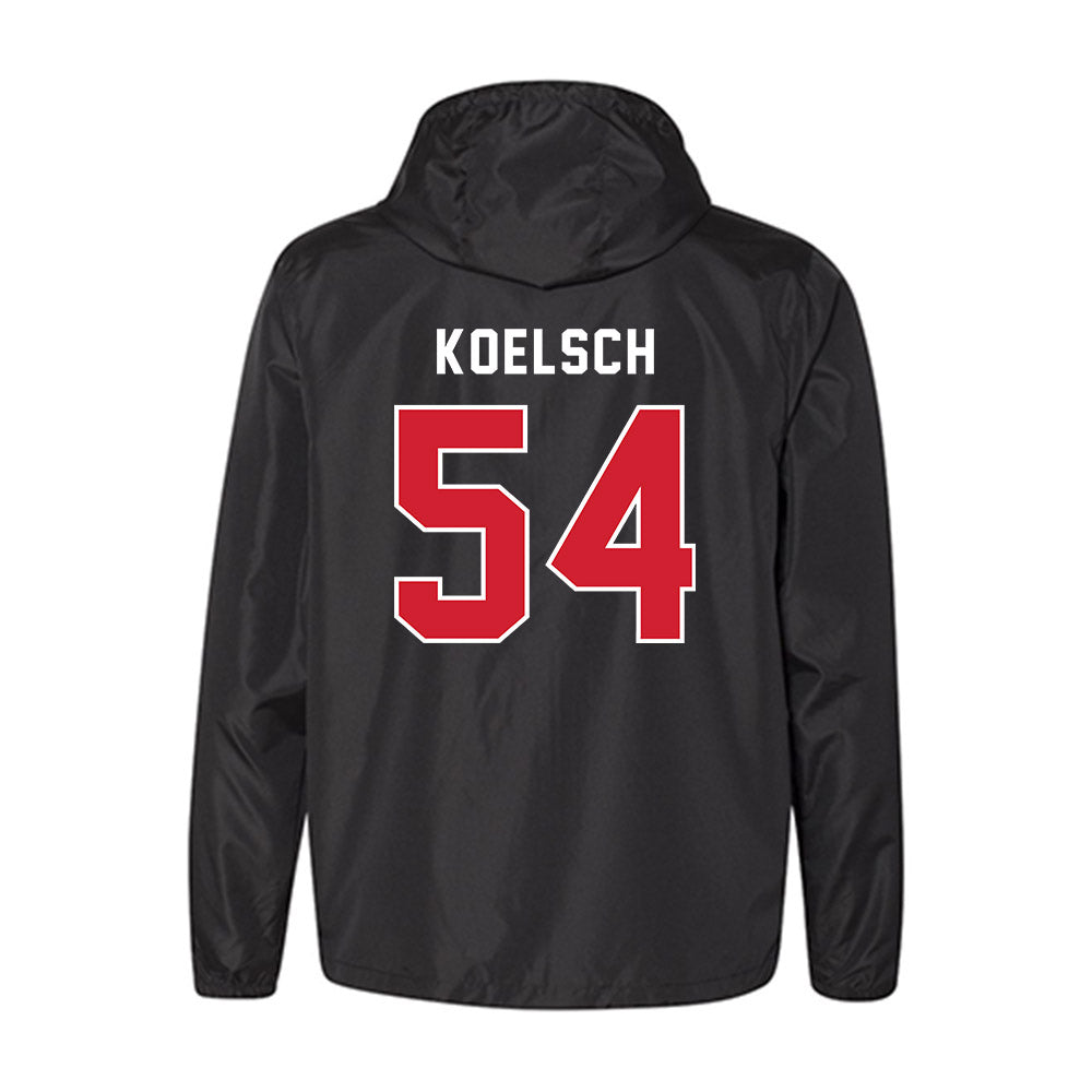 Northeastern - NCAA Men's Basketball : Liam Koelsch - Windbreaker-1