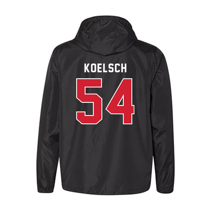 Northeastern - NCAA Men's Basketball : Liam Koelsch - Windbreaker-1