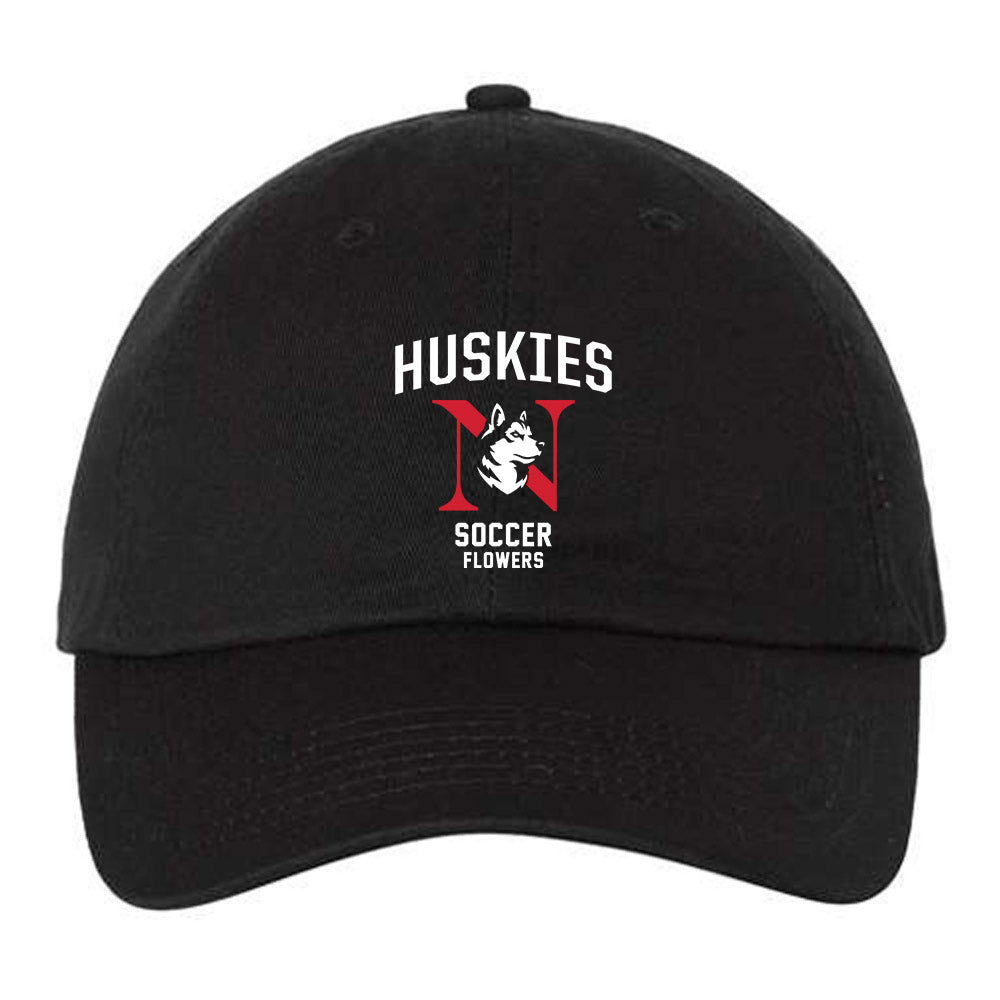 Northeastern - NCAA Men's Soccer : Bryce Flowers - Dad Hat-0