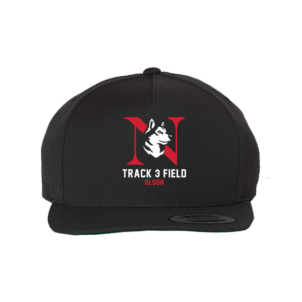 Northeastern - NCAA Women's Track & Field : Elena Olson - Snapback Hat-0