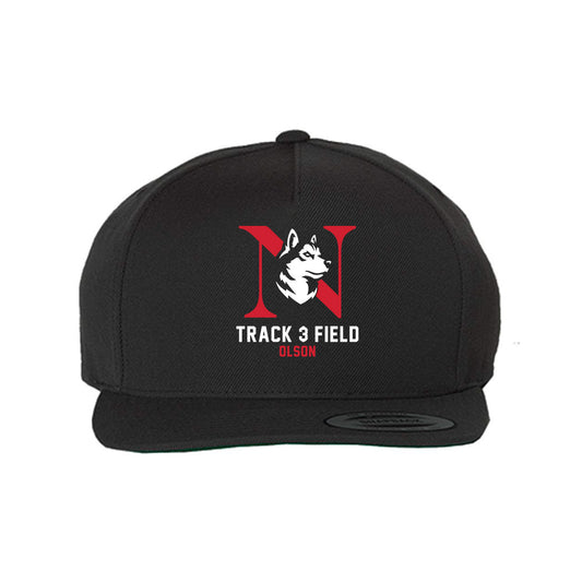 Northeastern - NCAA Women's Track & Field : Elena Olson - Snapback Hat-0