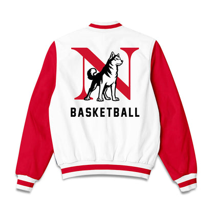 Northeastern - NCAA Men's Basketball : Jovan Icitovic - Bomber Jacket-1