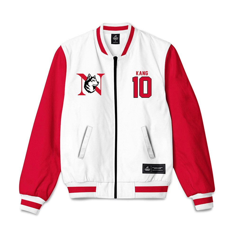 Northeastern - NCAA Men's Soccer : Ethan Kang - Bomber Jacket-0