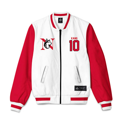 Northeastern - NCAA Men's Soccer : Ethan Kang - Bomber Jacket-0