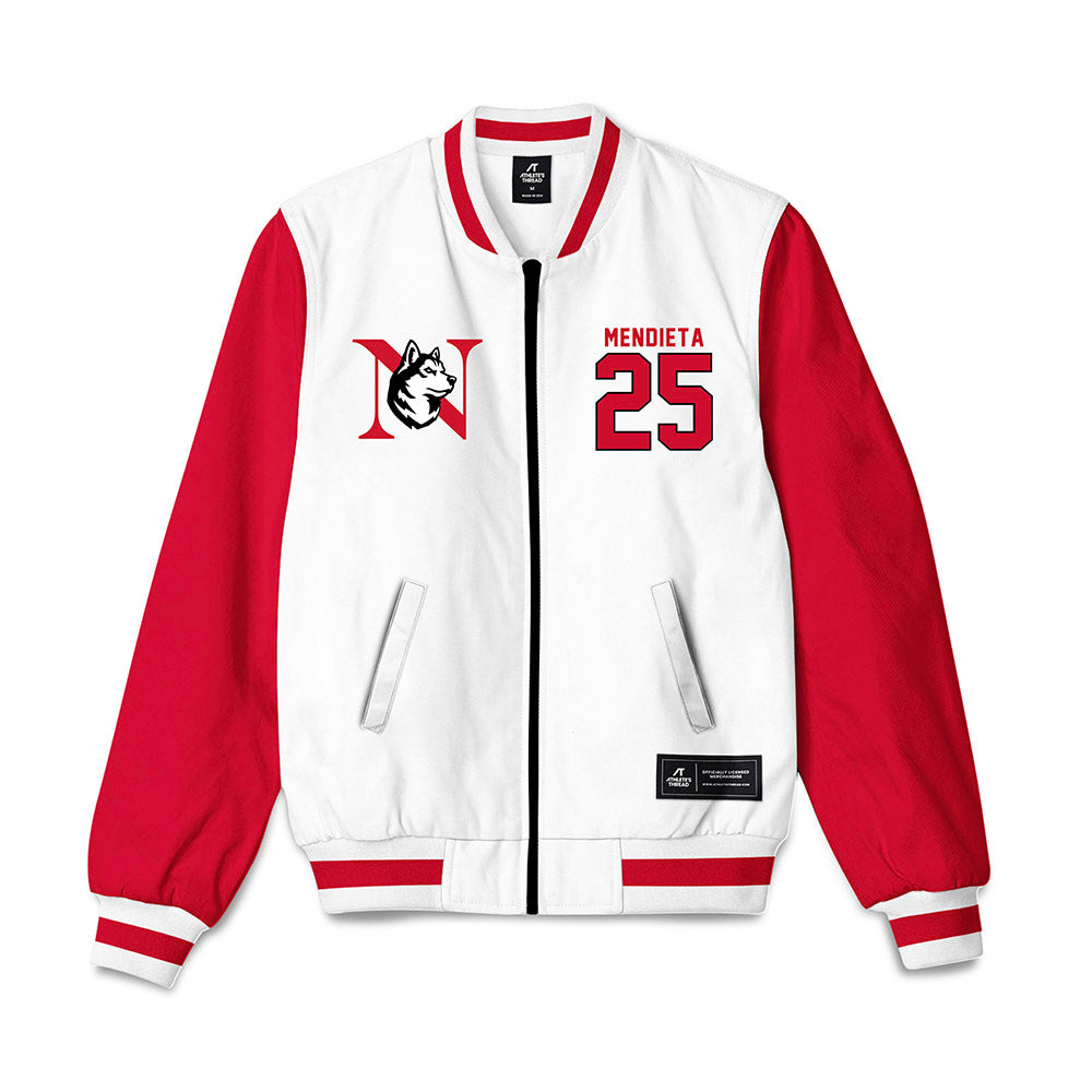 Northeastern - NCAA Men's Soccer : Augustus Mendieta - Bomber Jacket-0