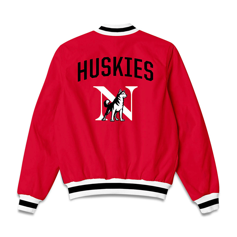 Northeastern - NCAA Men's Soccer : Ethan Kang - Bomber Jacket-1