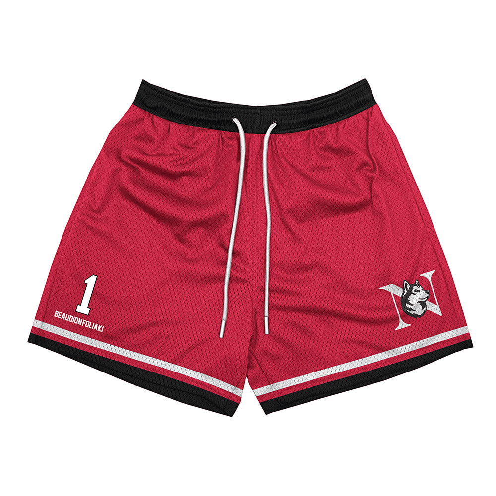 Northeastern - NCAA Women's Basketball : Kailee Beaudion-Foliaki - Shorts-0