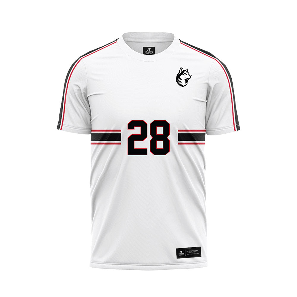 Northeastern - NCAA Men's Soccer : Anthony Rapo - White Soccer Jersey-0