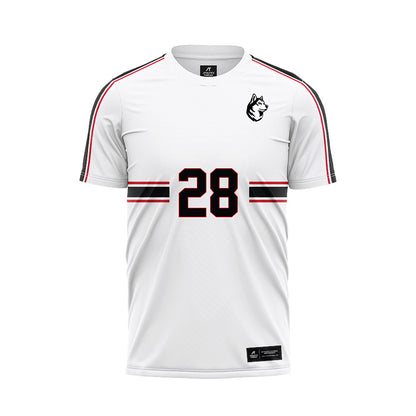 Northeastern - NCAA Men's Soccer : Anthony Rapo - White Soccer Jersey-0