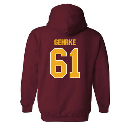 ULM - NCAA Football : Ben Gehrke - Classic Shersey Hooded Sweatshirt-1