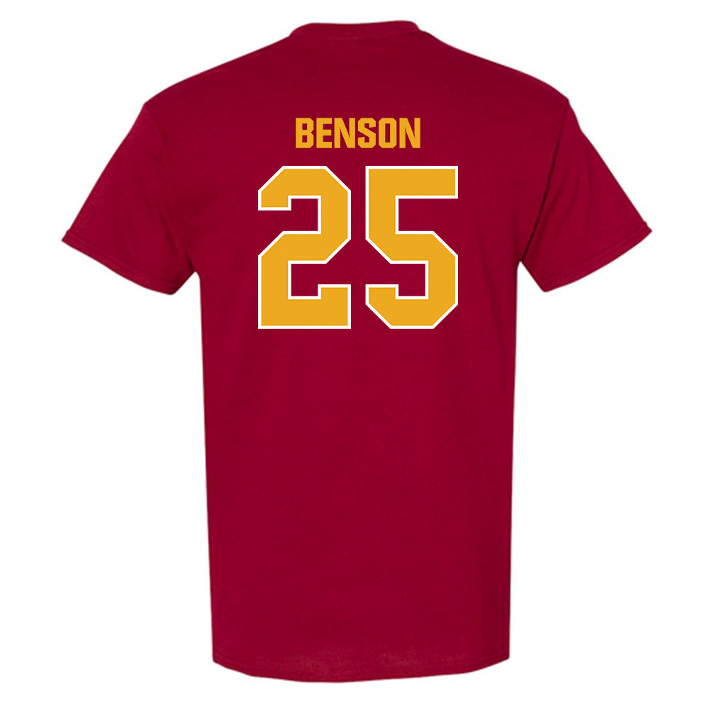 ULM - NCAA Football : Navarion Benson - Classic Shersey T-Shirt-1