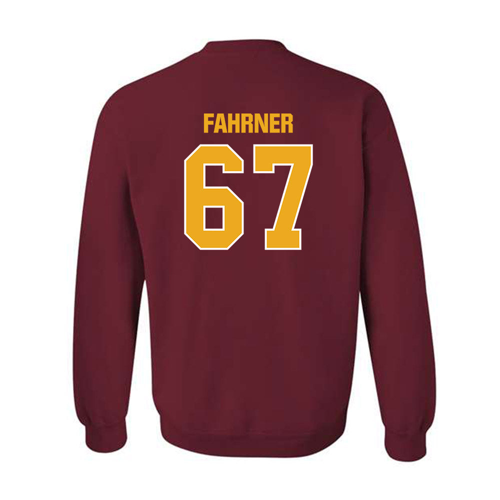 ULM - NCAA Football : Marat Fahrner - Classic Shersey Crewneck Sweatshirt-1