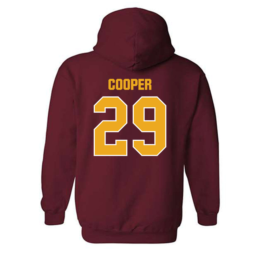 ULM - NCAA Baseball : Seth Cooper - Classic Shersey Hooded Sweatshirt-1