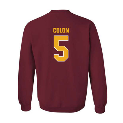 ULM - NCAA Women's Volleyball : Amelia Colon - Classic Shersey Crewneck Sweatshirt-1