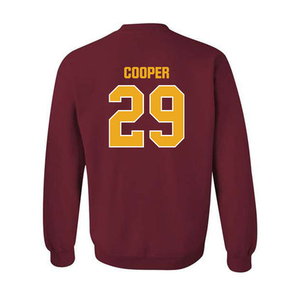 ULM - NCAA Baseball : Seth Cooper - Classic Shersey Crewneck Sweatshirt-1