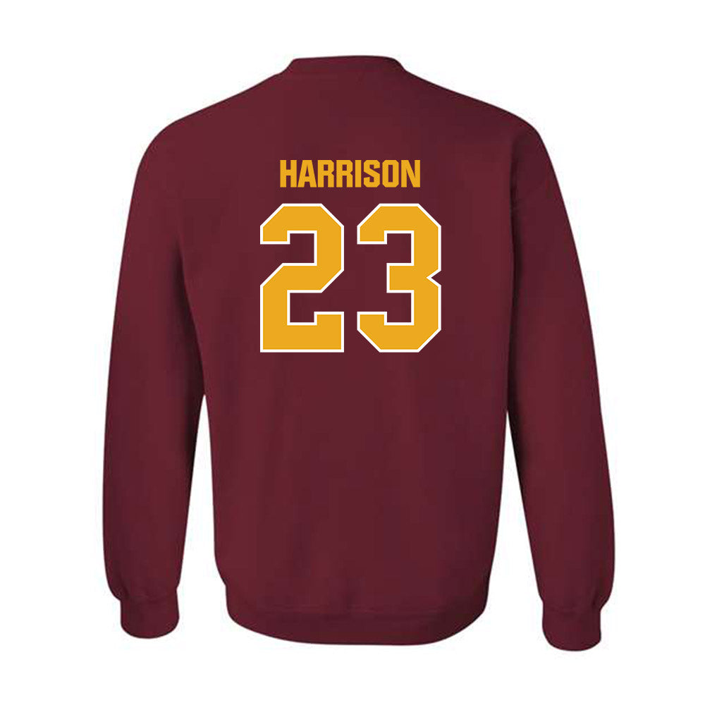 ULM - NCAA Softball : Tessara Harrison - Classic Shersey Crewneck Sweatshirt-1
