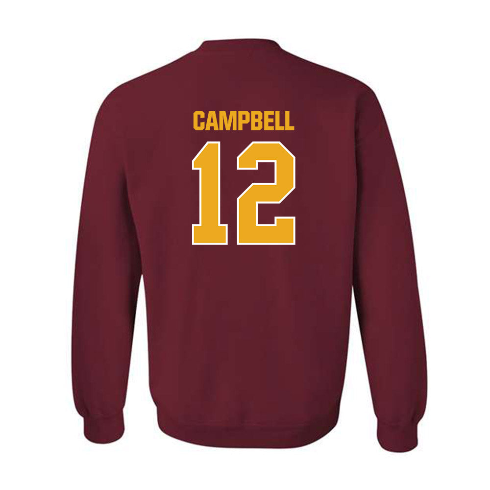 ULM - NCAA Football : Javon Campbell - Classic Shersey Crewneck Sweatshirt-1